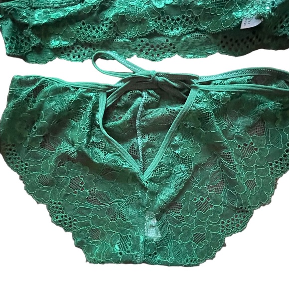 ADOME | Intimates & Sleepwear | Nwt Adome Womens Lace Lingerie Bra And Panty Set Strappy